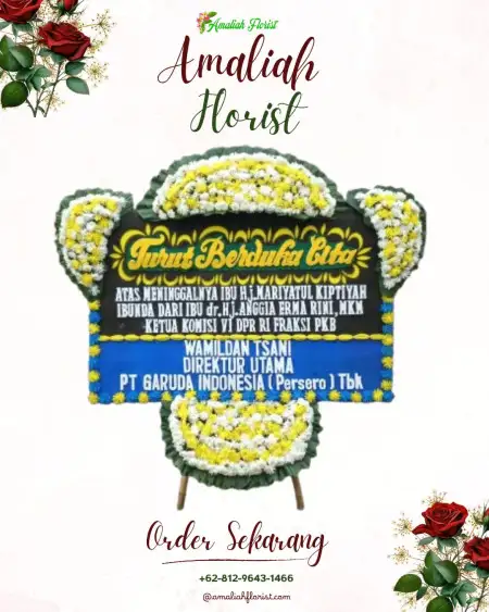 Papan Bunga Duka Bleber